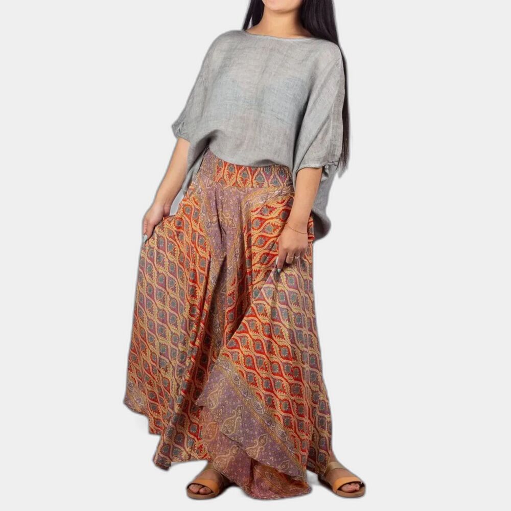 NWT Dolma Hera silk blend palazzo pants, one size